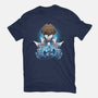 Kaiba And Blue Eyes-youth basic tee-PanosStamo