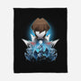 Kaiba And Blue Eyes-none fleece blanket-PanosStamo