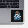 Kaiba And Blue Eyes-none glossy sticker-PanosStamo