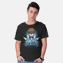 Kaiba And Blue Eyes-mens basic tee-PanosStamo