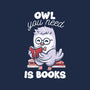 Owl You Need Is Books-womens fitted tee-tobefonseca