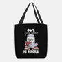 Owl You Need Is Books-none basic tote bag-tobefonseca