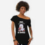 Owl You Need Is Books-womens off shoulder tee-tobefonseca