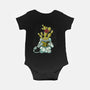 Astronaut Cactus Succulent-baby basic onesie-tobefonseca