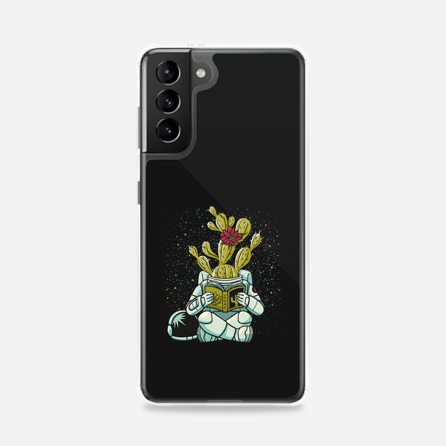 Astronaut Cactus Succulent-samsung snap phone case-tobefonseca