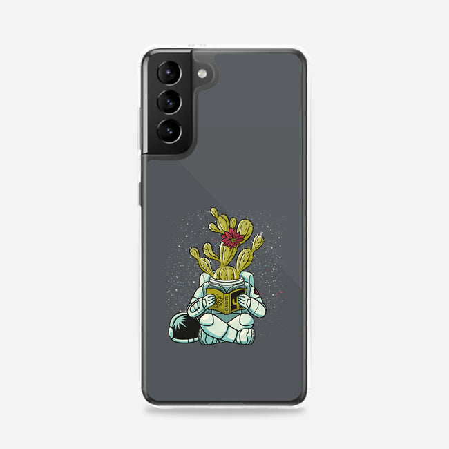 Astronaut Cactus Succulent-samsung snap phone case-tobefonseca