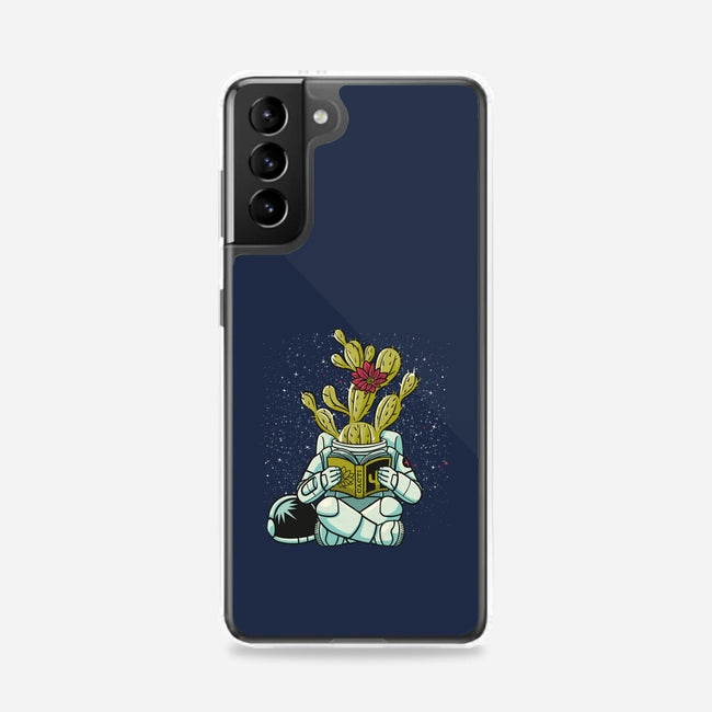 Astronaut Cactus Succulent-samsung snap phone case-tobefonseca