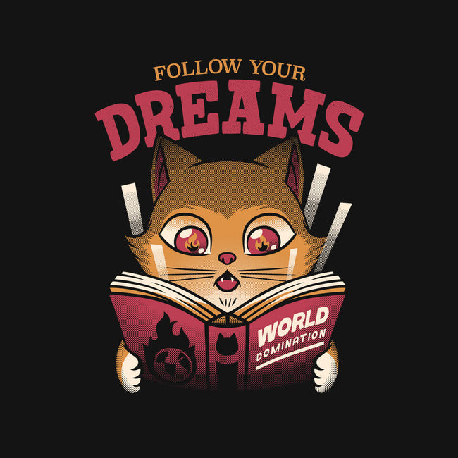 Cat World Domination-none polyester shower curtain-tobefonseca