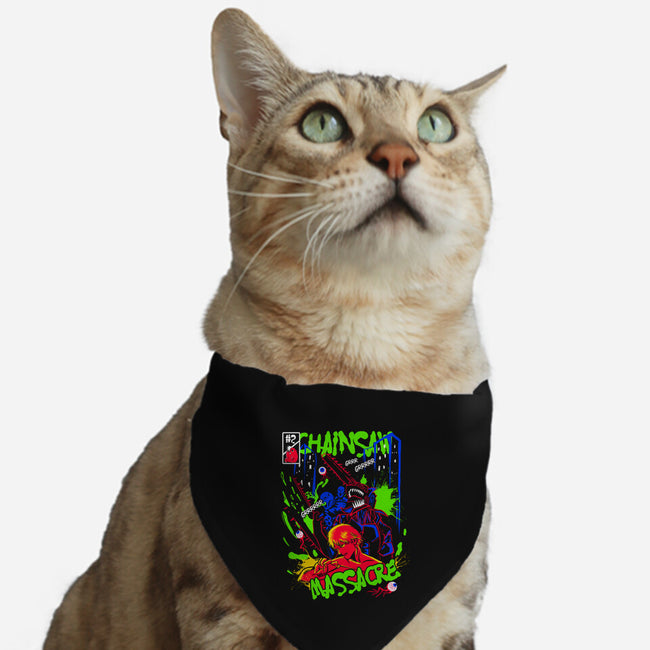 Chainsaw Massacre Vol 2-cat adjustable pet collar-constantine2454