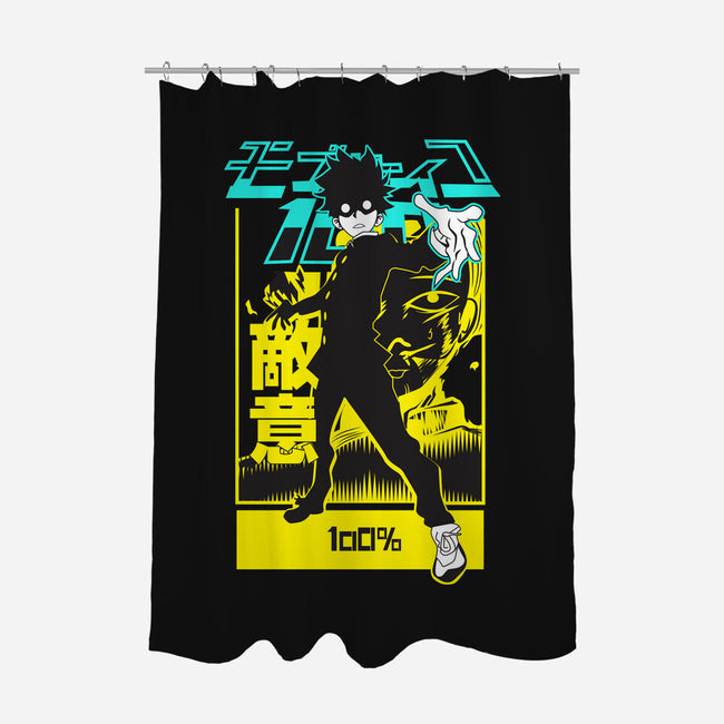 Mob Psycho 100-none polyester shower curtain-Rudy
