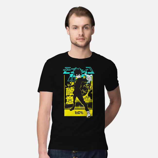 Mob Psycho 100-mens premium tee-Rudy