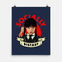 Socially Distant Goth Girl-none matte poster-Boggs Nicolas