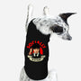 Socially Distant Goth Girl-dog basic pet tank-Boggs Nicolas