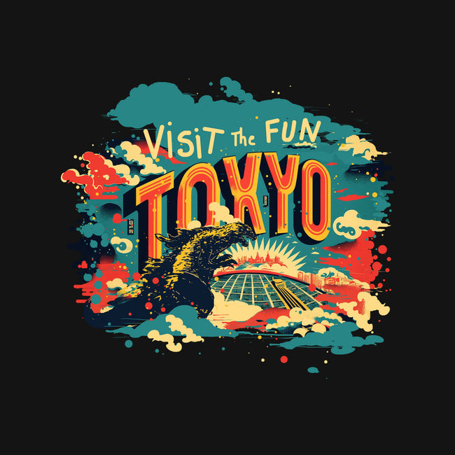 Visit Tokyo-none drawstring bag-kharmazero
