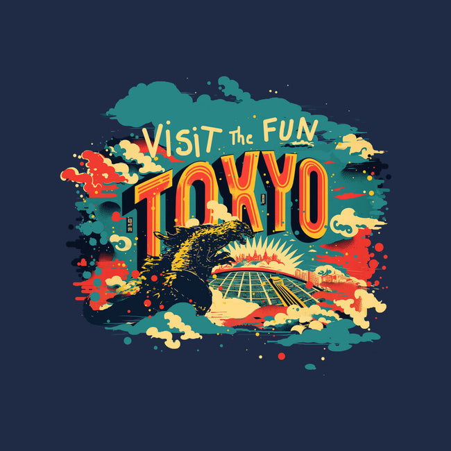 Visit Tokyo-unisex basic tee-kharmazero