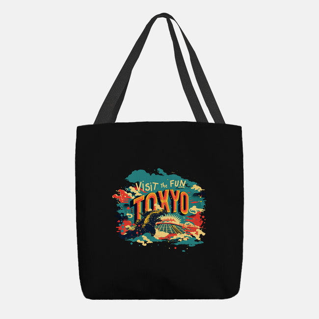 Visit Tokyo-none basic tote bag-kharmazero