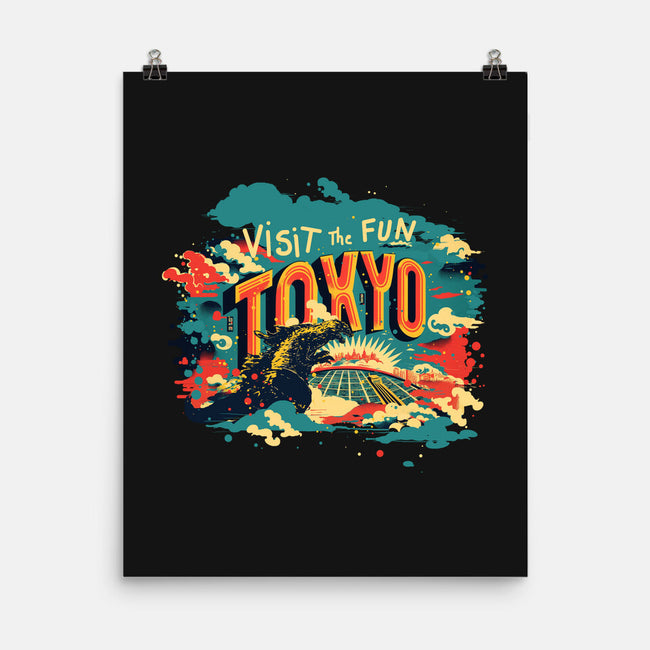 Visit Tokyo-none matte poster-kharmazero