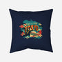 Visit Tokyo-none removable cover w insert throw pillow-kharmazero
