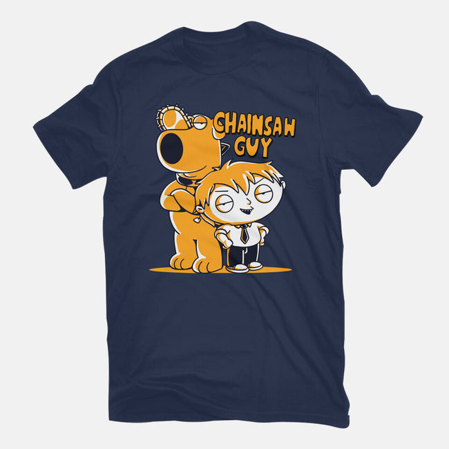Chainsaw Guy-womens basic tee-estudiofitas