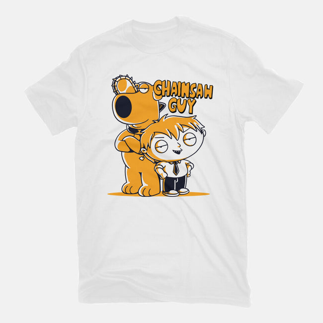 Chainsaw Guy-womens basic tee-estudiofitas