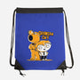 Chainsaw Guy-none drawstring bag-estudiofitas