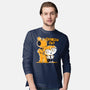 Chainsaw Guy-mens long sleeved tee-estudiofitas