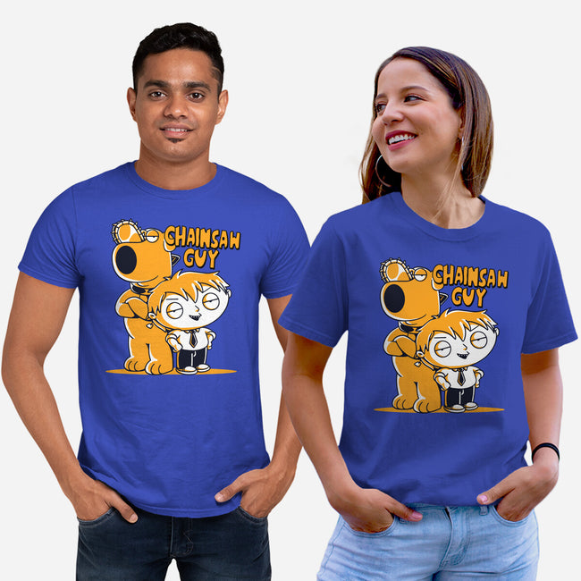 Chainsaw Guy-unisex basic tee-estudiofitas