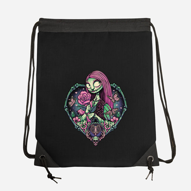 Legend Of The Ragdoll Queen-none drawstring bag-momma_gorilla