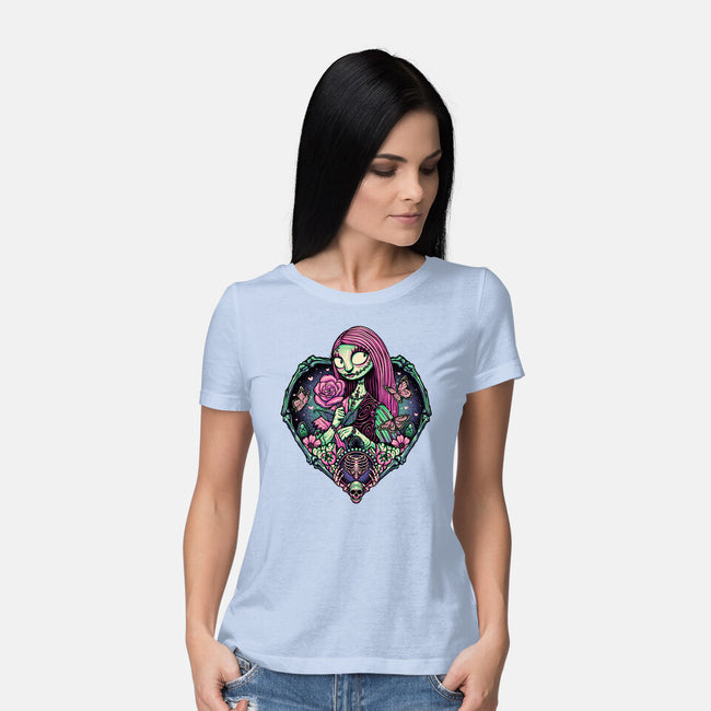 Legend Of The Ragdoll Queen-womens basic tee-momma_gorilla