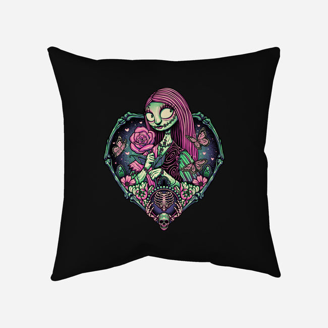 Legend Of The Ragdoll Queen-none removable cover w insert throw pillow-momma_gorilla