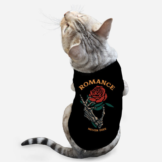 Romance Never Dies-cat basic pet tank-fanfreak1