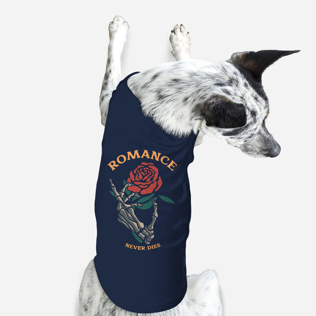 Romance Never Dies-dog basic pet tank-fanfreak1