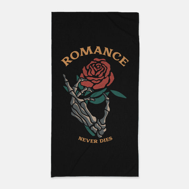 Romance Never Dies-none beach towel-fanfreak1