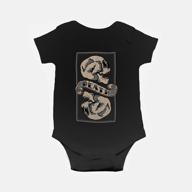 Death Comes For All-baby basic onesie-fanfreak1