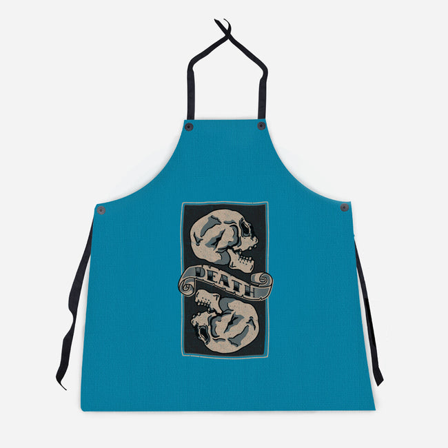 Death Comes For All-unisex kitchen apron-fanfreak1