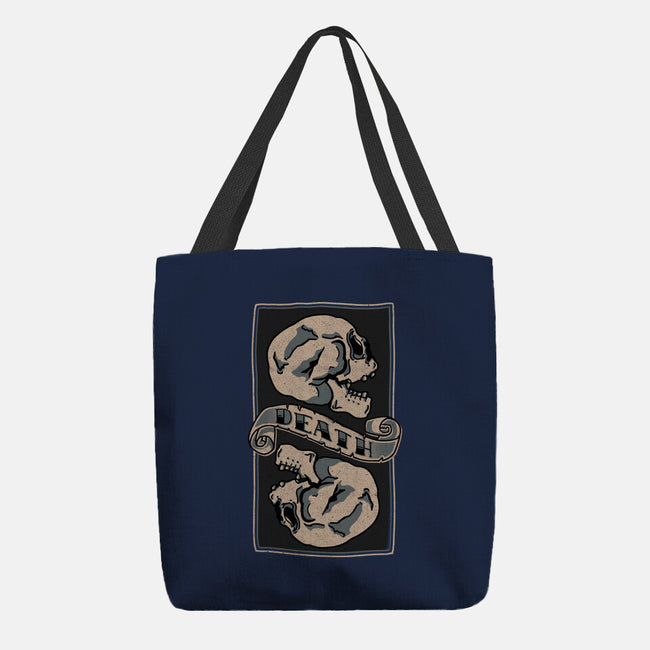 Death Comes For All-none basic tote bag-fanfreak1