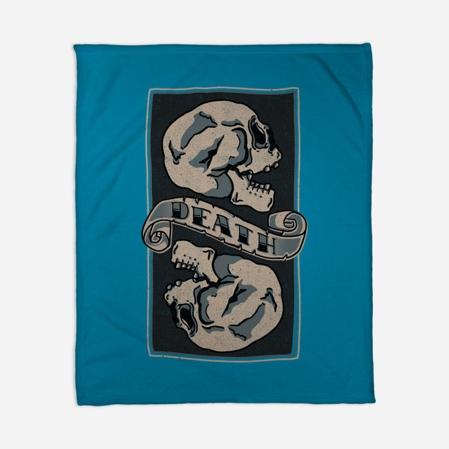 Death Comes For All-none fleece blanket-fanfreak1