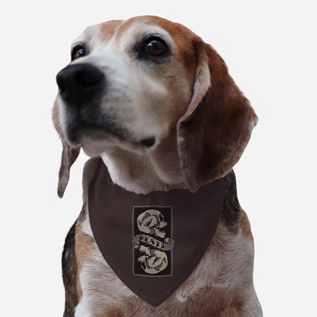 Death Comes For All-dog adjustable pet collar-fanfreak1