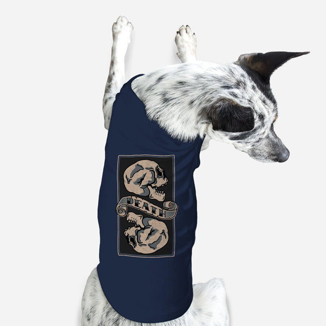 Death Comes For All-dog basic pet tank-fanfreak1