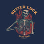 Better Luck Next Time-womens racerback tank-fanfreak1