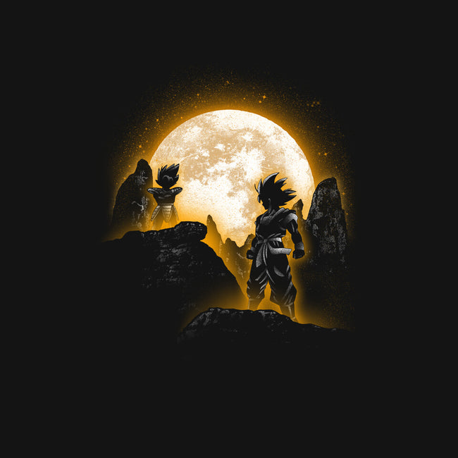 Moonlight Battle-baby basic tee-fanfreak1