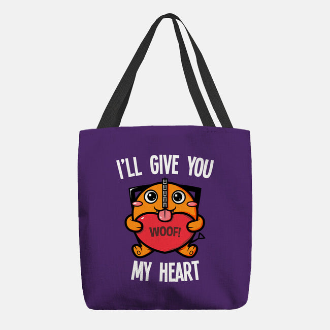 I'll Give You My Heart-none basic tote bag-krisren28