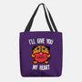 I'll Give You My Heart-none basic tote bag-krisren28