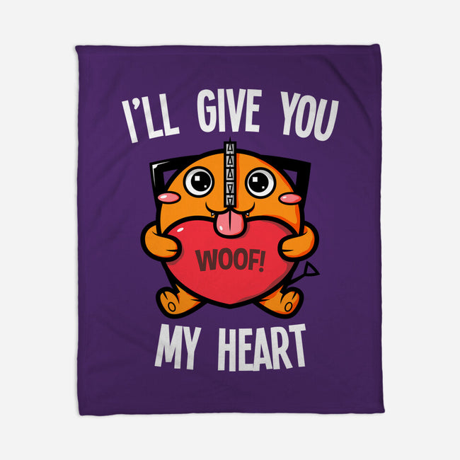 I'll Give You My Heart-none fleece blanket-krisren28