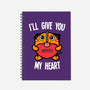 I'll Give You My Heart-none dot grid notebook-krisren28