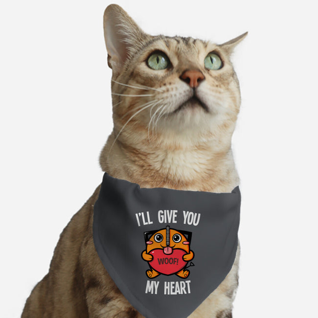 I'll Give You My Heart-cat adjustable pet collar-krisren28