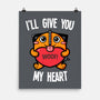I'll Give You My Heart-none matte poster-krisren28