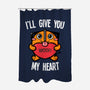 I'll Give You My Heart-none polyester shower curtain-krisren28