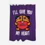 I'll Give You My Heart-none polyester shower curtain-krisren28