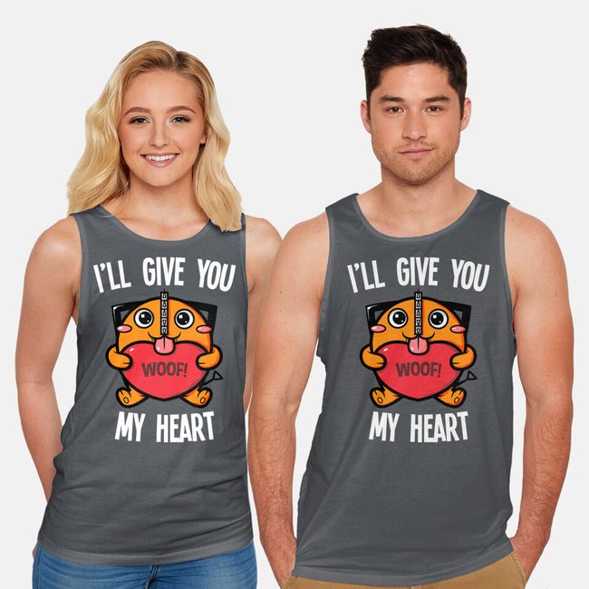 I'll Give You My Heart-unisex basic tank-krisren28